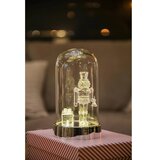 Markslöjd 706526 - LED Božićna dekoracija ISLA LED/0,12W/3xAA sjajni hrom/orašar | Eponuda.com