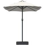  Vrtni suncobran Pijesak i antracit 385 x 209 x 244 cm Poliester | Eponuda.com