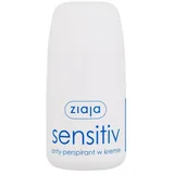 Ziaja Sensitiv Cream Antiperspirant kremni antiperspirant brez parfuma 60 ml za ženske