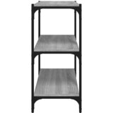 Ormarić za knjige boja hrasta 60x33x70,5 cm od drva i čelika | shoptok.hr