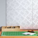 vidaXL Srebrna Aluminij 40 x 30 x 0.3 cm Aluminijski stepenasti oblozi | shoptok.hr