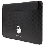 Karl Lagerfeld OVITEK SAFFIANO MONOGRAM CHOUPETTE ZA PRENOSNIK 16 ČRN, (21922295) | Shoptok.si