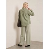 Sinsay Wide leg hlače sa sjajnom lurex niti | shoptok.hr