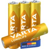 Varta LONGLIFE AAA 1.5V LR03 MN2400, PAK4 CK, ALKALNE baterije | Eponuda.com