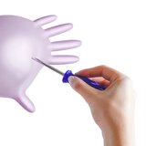 Espeon Nitril Sparkle Pearlescent Violet nitrilne rukavice bez pudera veličina M 2x50 kom | shoptok.hr