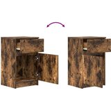 vidaXL Noćni ormarić dimljeni hrast 39x35x65 cm konstruirano drvo | shoptok.hr