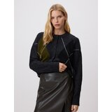 Reserved Mini suknja od umjetne kože - maslinasto | shoptok.hr