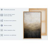  Slika - View of the Park and Lake Retro Vintage Landscape in Greens 90x60 U prirodnom drvenom okviru | shoptok.hr