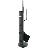  Komplet orodja za kamin 5 kosov 23x15x66 cm jeklo | Shoptok.si