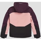 O'neill Carbonite Snow Kids Jacket aubergine colour block | shoptok.hr