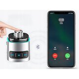  Led rgb bluetooth fm transmiter i auto punjač 2x usb 12v-24v | shoptok.hr