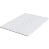 vidaXL Blazine za vzmetnice Bela 140 x 200 cm Poliester brez lepila | Shoptok.si