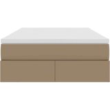  Krevet s madracem i skladištem Boja cappuccina 120 x 200 cm | shoptok.hr