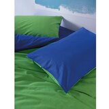 Mijolnir Zelena/plava posteljina za bračni krevet/za produženi krevet od renforce pamuka s uključenom plahtom/4-dijelna 200x220 cm Sage – | shoptok.hr
