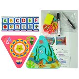 Montessori polica za učenje slova/brojeva/životinja | shoptok.hr