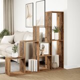  Pregrada/regal za knjige 4 razina 143,5x29x143,5cm drveni | shoptok.hr