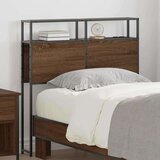  Skladiščni naslon s polico Rjavi hrast 75 cm Konstruiran les, (5000142128) | Shoptok.si