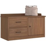 vidaXL Klupa za predsoblje SANDNES 87x40x50 cm od masivne borovine | shoptok.hr