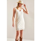 Bianco Lucci Women's Lined Summer Dress Cene