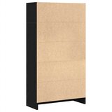  Biblioteka crni hrast 60x24x109 cm Inženirsko drvo | shoptok.hr