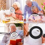 YOUKOYI LED povečevalna svetilka s sponko - 5x povečava | Shoptok.si