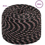  Višenamjensko pomoćno uže 6 mm 250 m Crna i crvena PP - Crna i crvena 6 mm 250 m | shoptok.hr