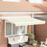 vidaXL retraktilna tenda krema 250x200 cm | Shoptok.si