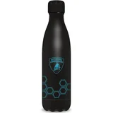 Lamborghini crna dvostrukozidna metalna boca 500 ml