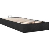 vidaXL otomanski okvir kreveta bez madraca crni 90x200 cm od tkanine | shoptok.hr