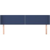  Uzglavlje s ušima plavo 183x16x78/88 cm od tkanine | shoptok.hr