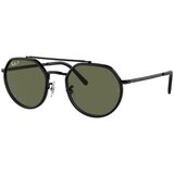 Ray-ban RB3765 002/58 Polarized ONE SIZE (53) Črna/Zelena Cene