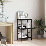  Knjigarna Črna Oreh 50x33x82 cm Inženirski Les in Jeklo | Shoptok.si