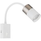 Globo 57851W - Zidna spot svetiljka BRISBON 1xGU10/25W/230V bela/hrom | Eponuda.com