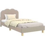  Otroški posteljni okvir z vznožjem Svetlo siva 90 x 190 cm, (5000104564) | Shoptok.si