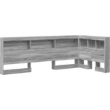  Skladišno uzglavlje Sivi hrast sonoma 90 cm Konstruirano drvo | shoptok.hr