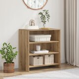 vidaXL Hrastova kredenca 70x41x75 cm Inženirski les | Shoptok.si