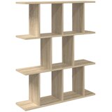 vidaXL Stenska polica Sonoma hrast 80 x 20 x 96 cm Inženirski les, (5000307245) | Shoptok.si