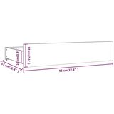  Posteljni okvir s predali 140x200 cm, (20605996) | Shoptok.si