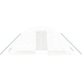  Staklenik s čeličnim okvirom bijeli 10 m² 5 x 2 x 2,3 m | shoptok.hr