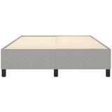  Okvir za krevet s oprugom svjetlosivi 140x200 cm od tkanine | Eponuda.com