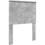  Krevetna konstrukcija s uzglavljem Betonska siva 75 x 190 cm | shoptok.hr