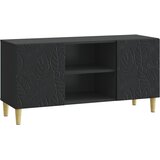 vidaXL TV omarica 102 x 34,5 x 50 cm Črna Inženirski les, (5000247572) | Shoptok.si