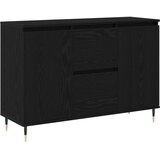  Strana s vratima i ladicama Crna hrastovina 101 5x35x70 cm | shoptok.hr