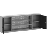  Ormar za alate s policom Crna i Siva 150 x 20 x 55 cm | shoptok.hr