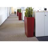 DEGARDO Lonec za rože, TREVIA 900K, VxŠxG 900 x 900 x 390 mm, rubinasto rdeče barve | Shoptok.si