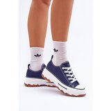 EVENTO PE1 Low Women's Sneakers On Platform Navy Aradwin | Eponuda.ba