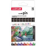 UNI ball Marker Uni PIN05-200 set 8P Life in colours | shoptok.hr
