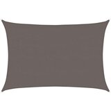 vidaXL Senčno jadro 160 g/m² antracitno 5x7 m HDPE | Shoptok.si
