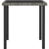  Vrtni blagovaonski stol sivi 70 x 70 x 73 cm od poliratana | shoptok.hr
