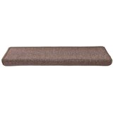 vidaXL Otirači za stepenice 30 kom 65x21x4 cm smeđi | shoptok.hr